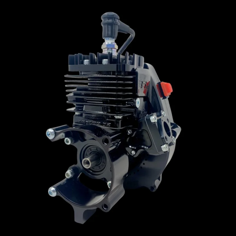 TAYLOR 35cc V2 Billet Reed Engine – Blacked Out
