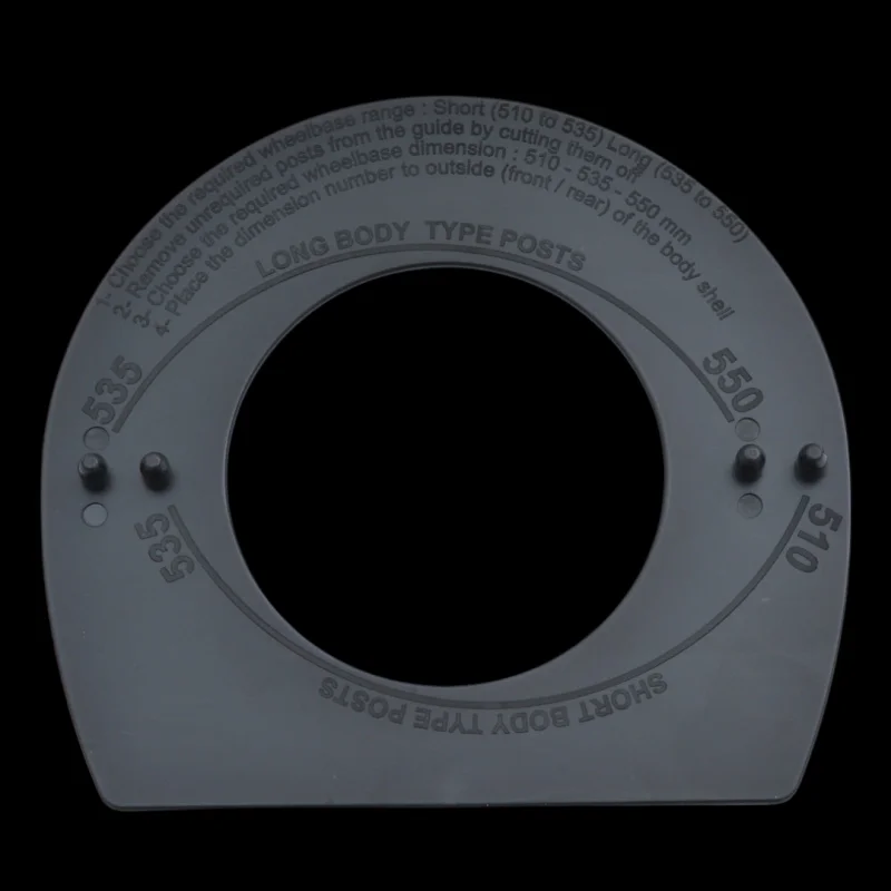 Body Wheel Arc Cutting Guide 510-535-550mm – 912701P