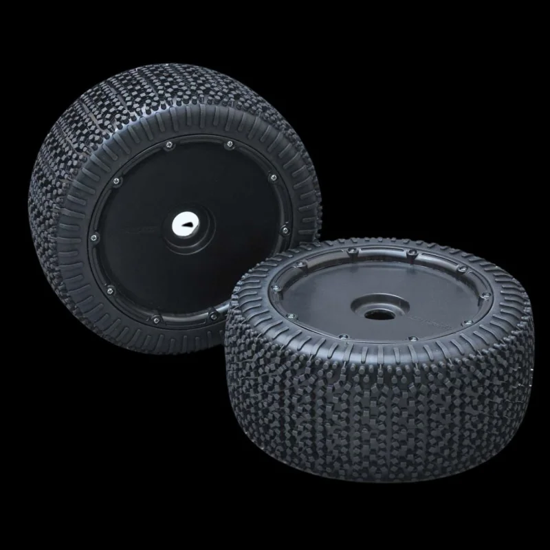 MCD Tyre 190 mm Xross-Max Bite White Spot+Black Wheel Assy – 100251X