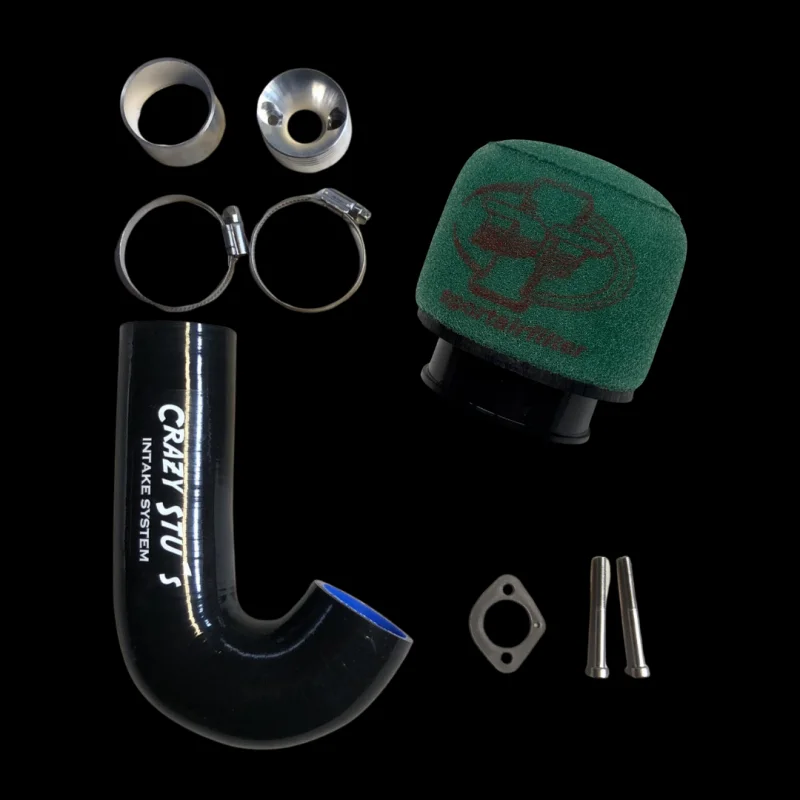 CRAZY STU Intake System – Losi 5T & 5ive 2.0 Black
