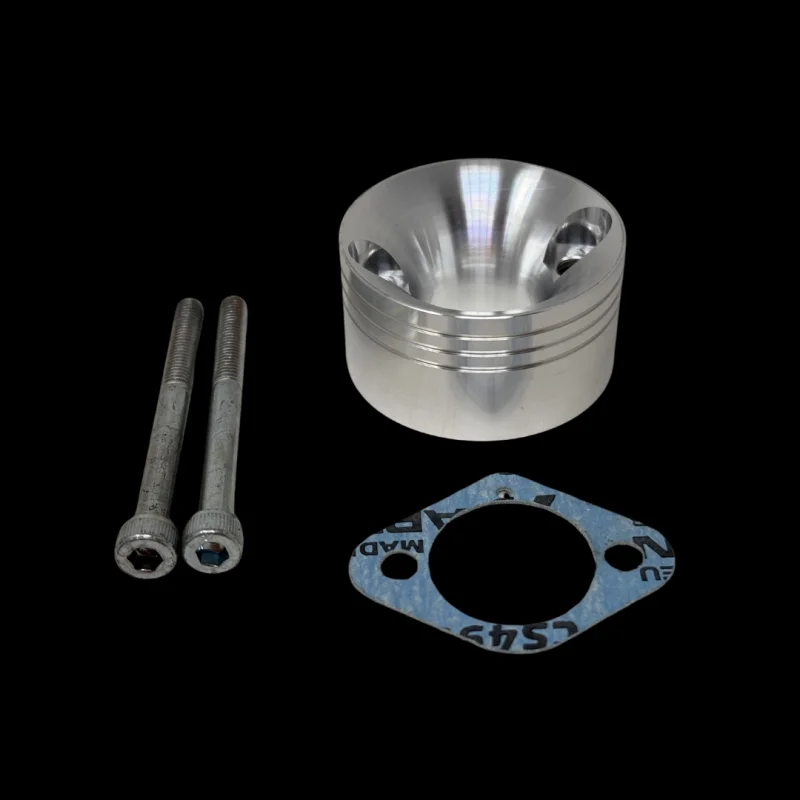 TAYLOR Billet WT Carb Velocity Stack raw-silver