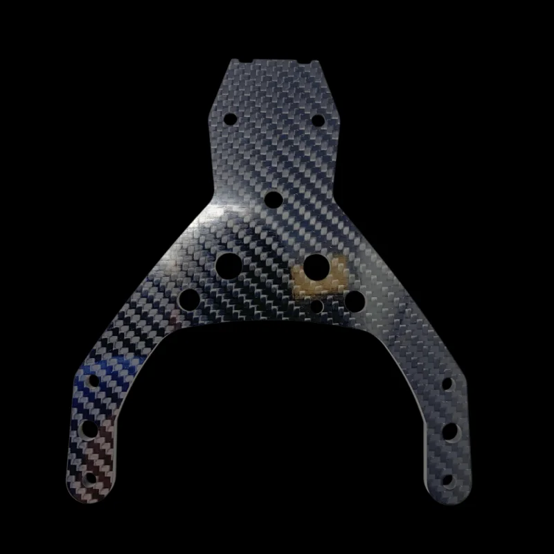 BONEHEAD RC BAJA Carbon Fibre Front Upper “Y” Plate