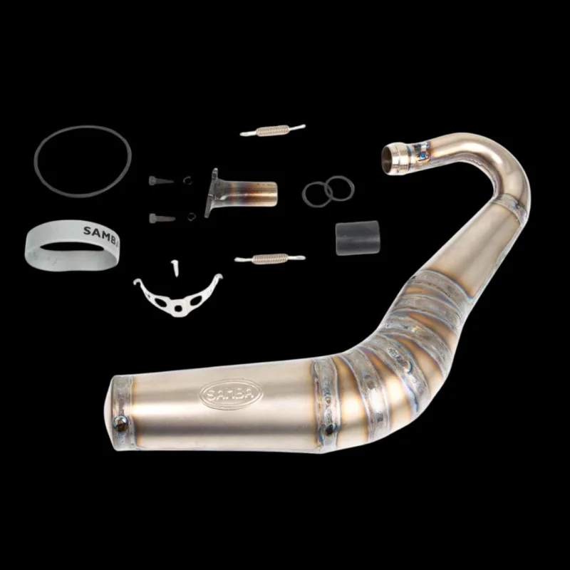 SAMBA TITANIUM Losi 5T & 5ive 2.0 “BIG BELLY” Tuned Exhaust pipe