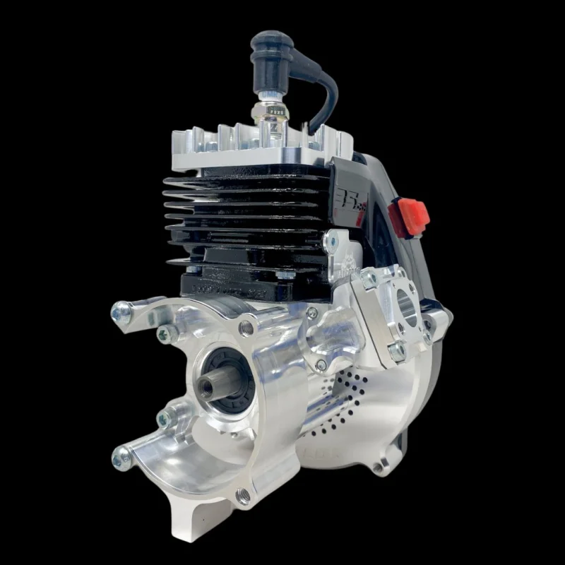 TAYLOR 35cc V2 Billet Reed Engine Gloss Black