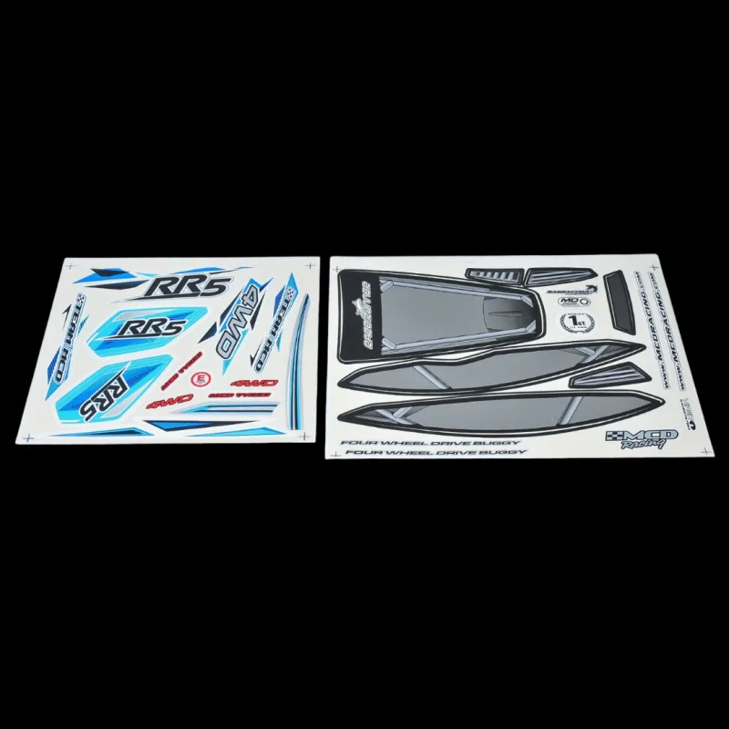 MCD RR5 Body Shell Decal Set – 500202P
