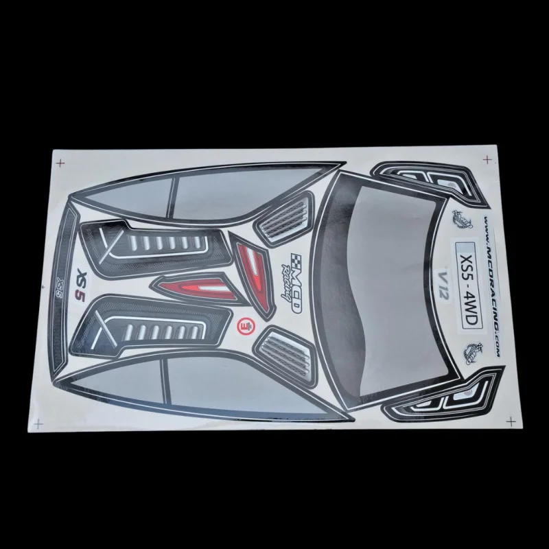 MCD XS5 Body Shell Decal Set – 501301P