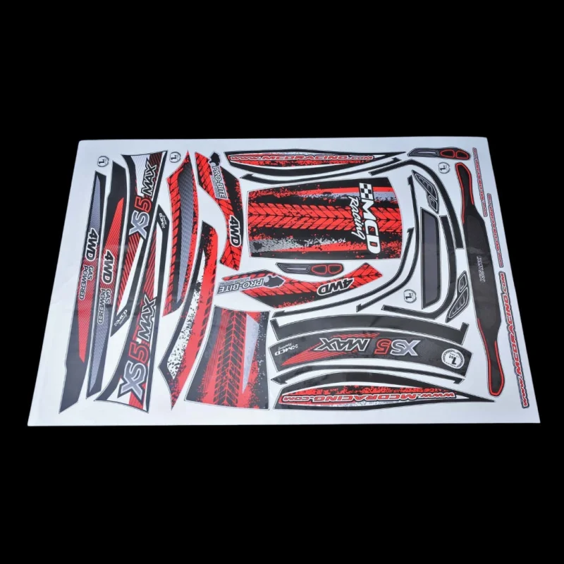 MCD XS5 Max Body Shell Graphic Decal Set (Opt.) – 504601P