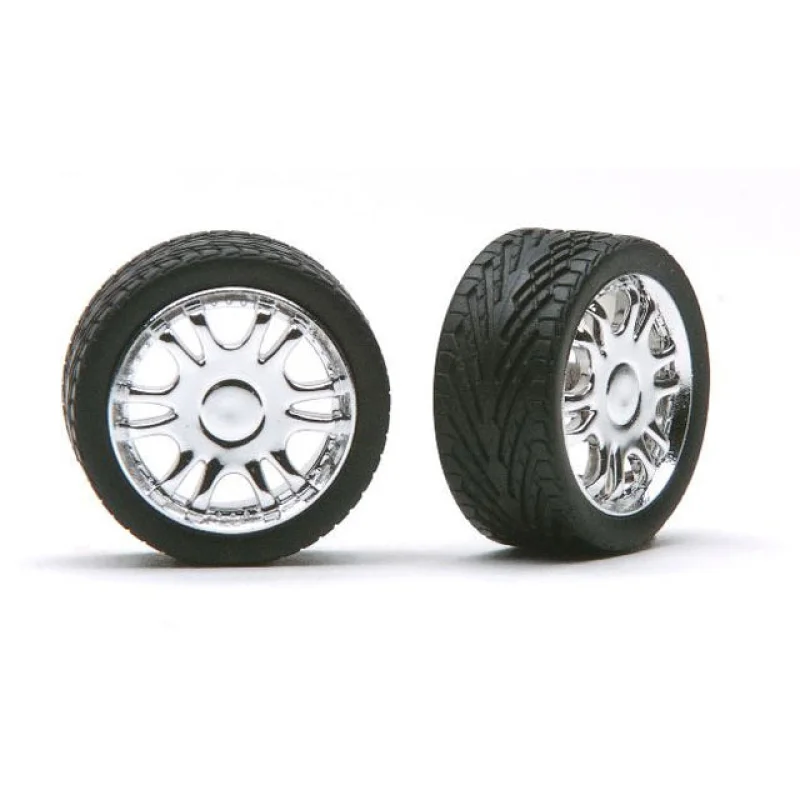 1/24-1/25 Luxors 23″ Chrome Rims w/Tires (4)