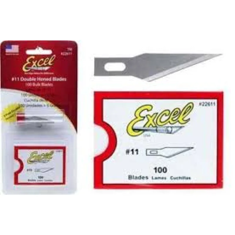 EXCEL #11 Blade, Stainless Steel, Bulk (100)