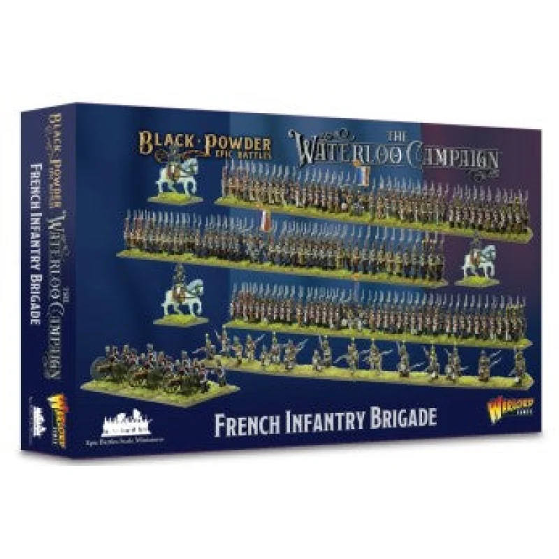 WARLORDS 15MM WATERLOO FRENCH INFANTRY BRIGADE