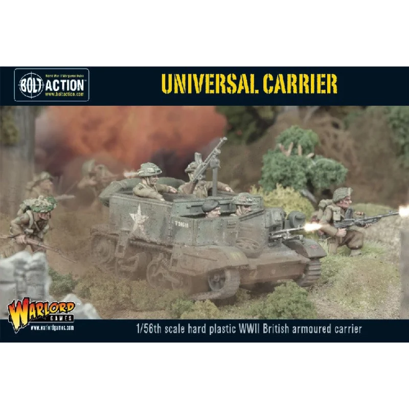 WARLORDS  28MM WWII BRITISH ARMORED UNIVERSAL CARRIER