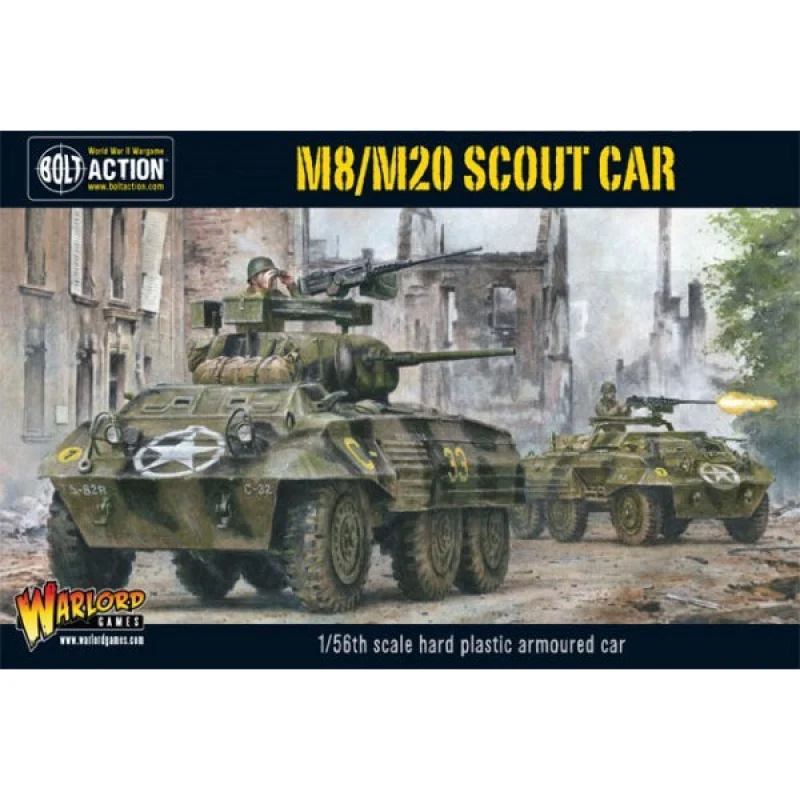 WARLORDS  WWII US SCOUT CAR 1:56