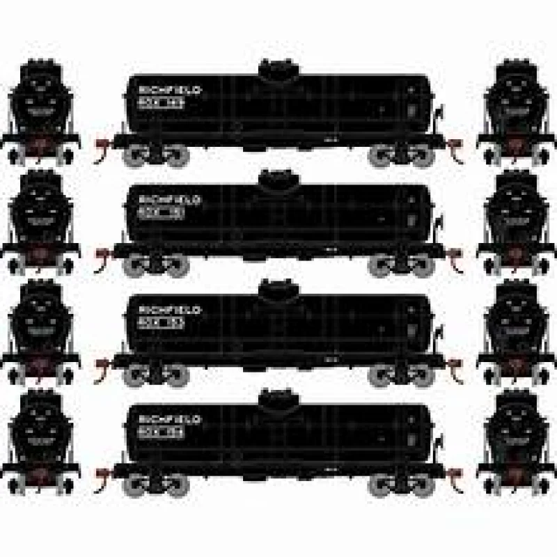 ATHEARN HO 1-Dome Tank, Richfield/ROX (4)