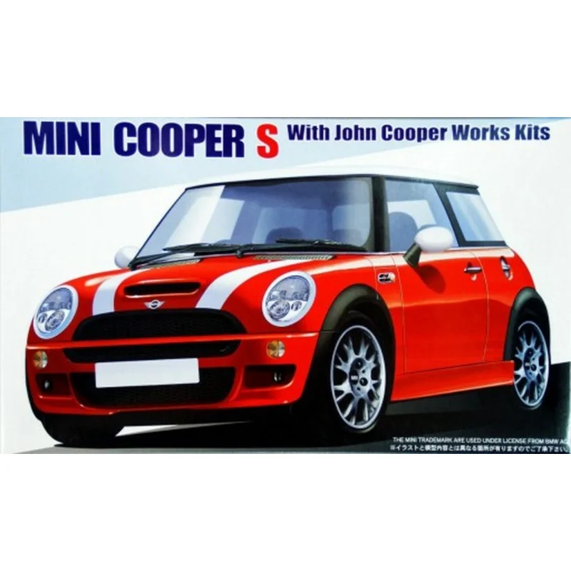 1/24 Mini Cooper S 2-Door Car w/JCW Detail Parts