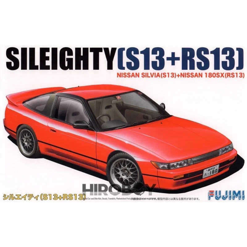 1/24 Nissan Sileighty S13+RS13 2-Door Car