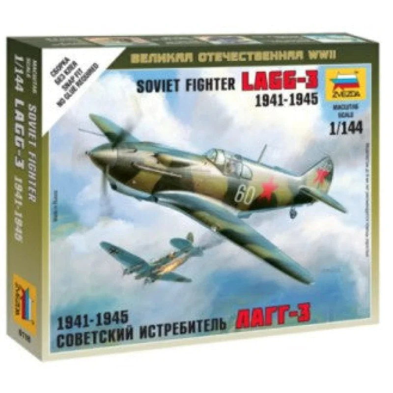 ZVEZDA  1/144 SOVIET LAGG3 FIGHTER