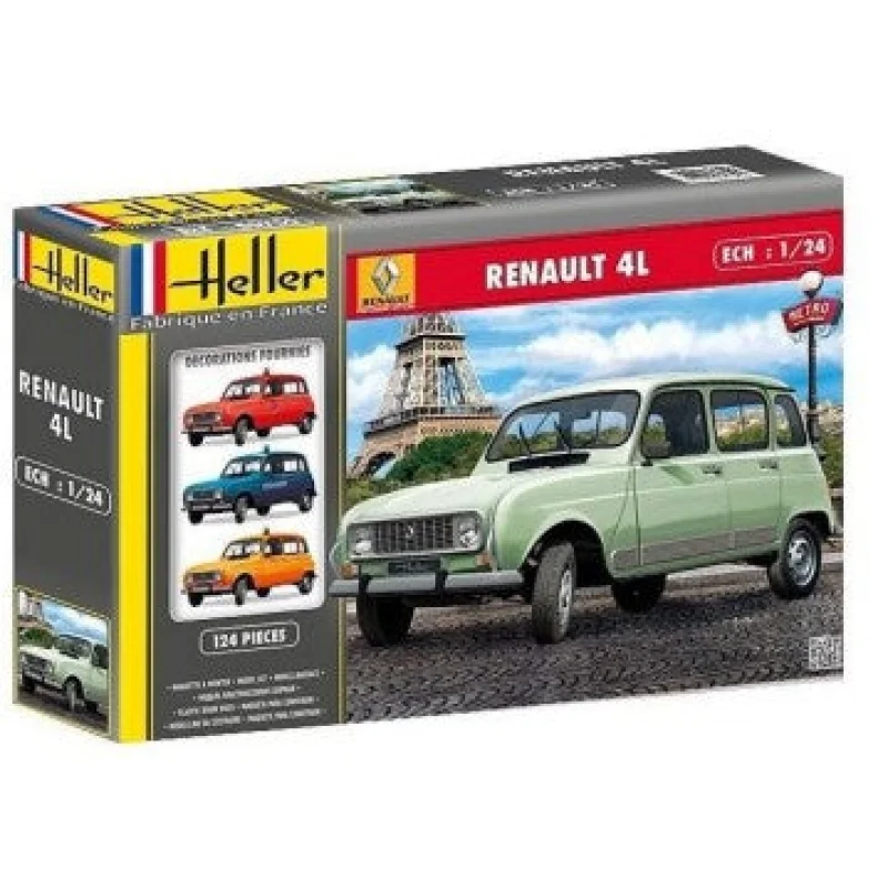 1/24 Renault 4 TL/GTL 4-Door Car