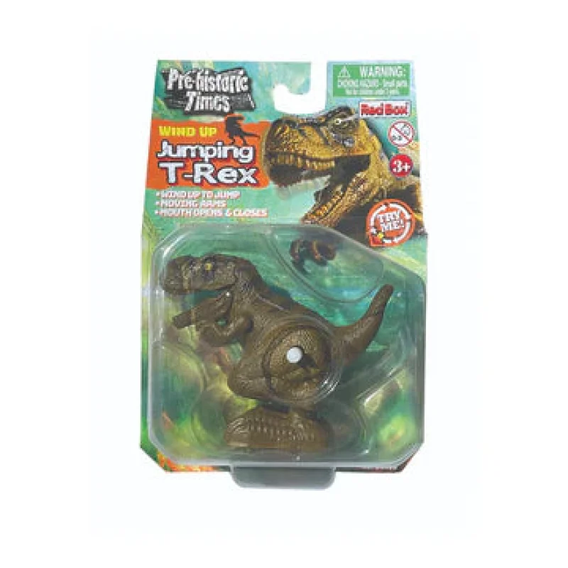 WOW TOYZ Wind-Up Jumping T-Rex
