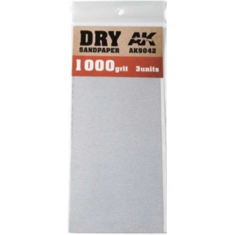 AKDry Sandpaper Sheets 1000 Grit (3)