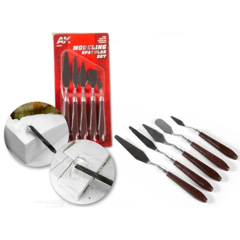 AKI  Modeling Spatulas Set (5)