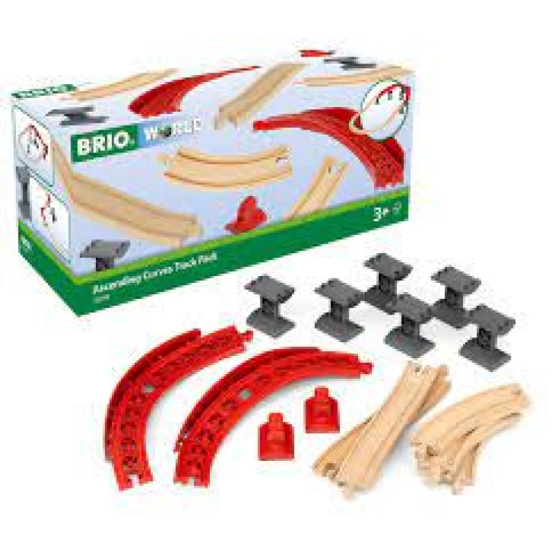 BRIO Ascending Curves Track Pack