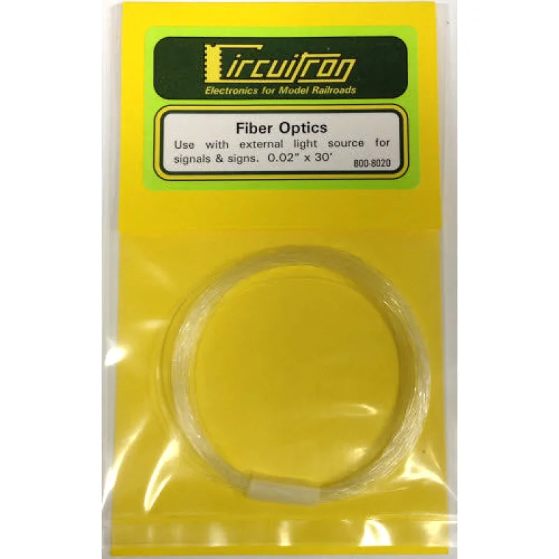 CIRCUITRON Fiber Optics – .02″ Diameter, 30 Feet