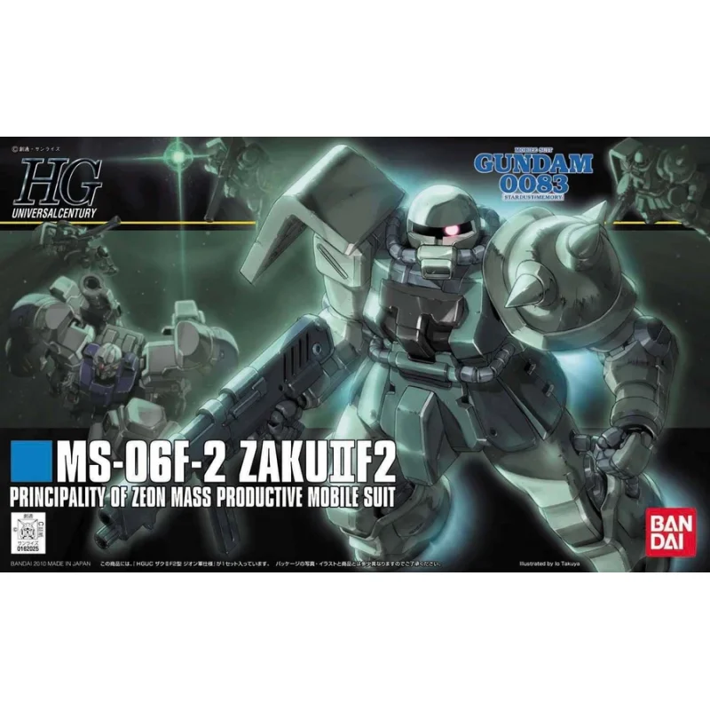 1/144 ZAKU II F2 MS-06F-2 (EFSF VER.) “0083”