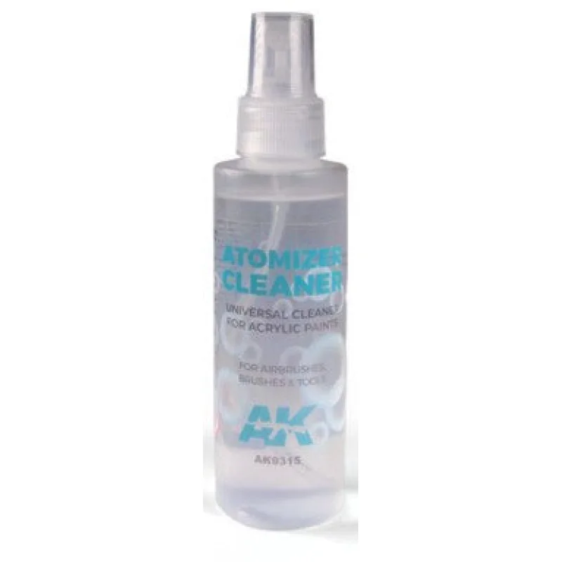 AKI Atomizer Cleaner for Acrylic 125ml Bottle
