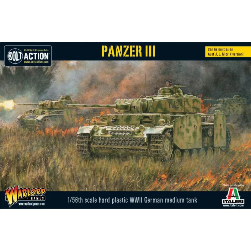 WARLOARDS WWII PANZER III 1:56