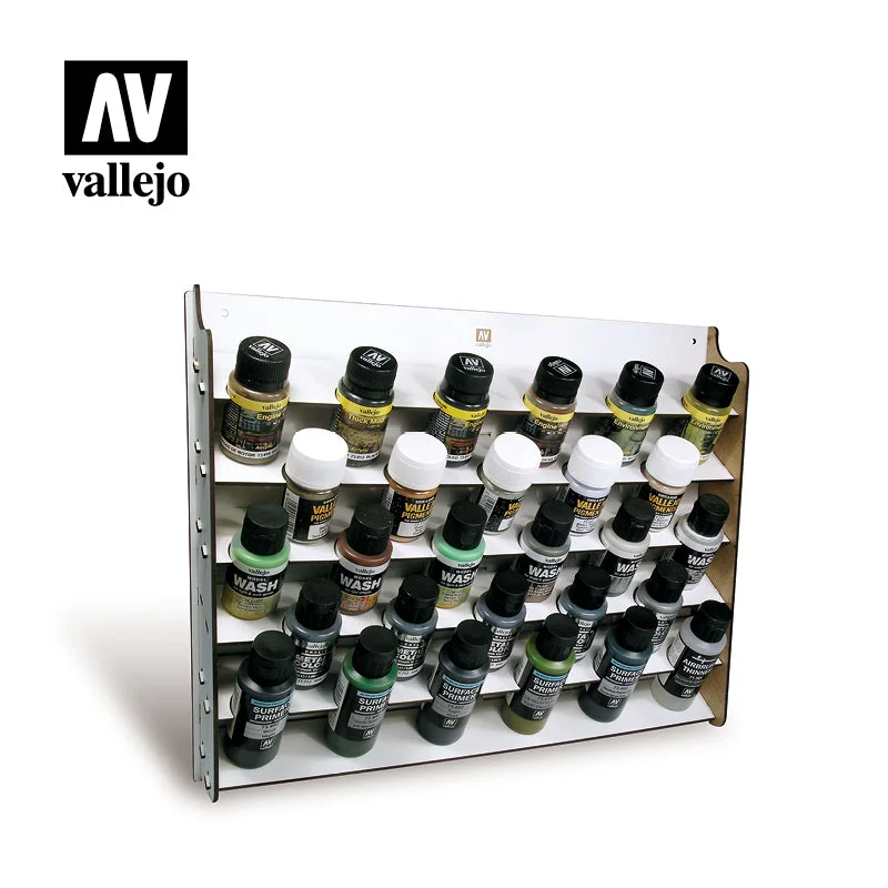 VALLEJO Wall Mounted Module Paint Display for 35ml/60ml (Holds 28 bottles)