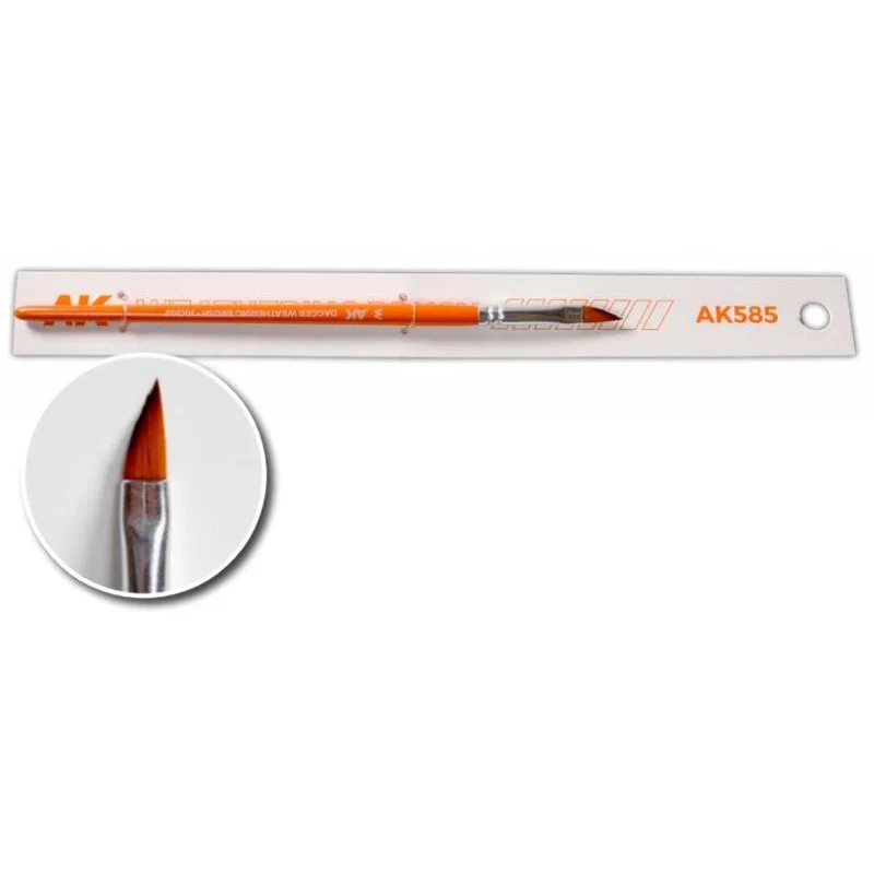 AKI Dagger Triangular Shape Weathering Brush